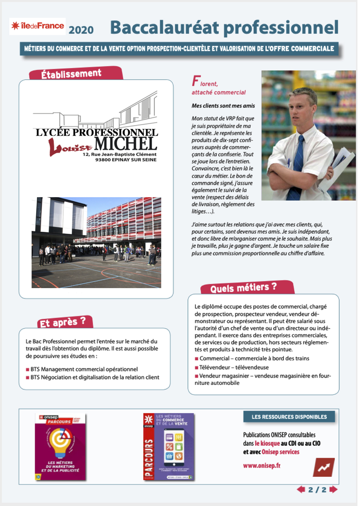 Livre Bac Pro Metier Du Commerce Et De La Vente